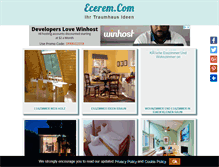 Tablet Screenshot of ecerem.com